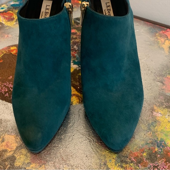 LK Bennett Doris Suede Booties - Picture 7 of 12